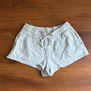 American Eagle Outfitters Light Gray Soft Shorts - S